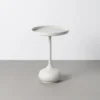Stolik kawowy boczny GARAS 57 cm biały*Zona-Design Outlet