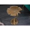 Stolik kawowy boczny GINKGO LEAF 53 cm złoty*Invicta Interior Sale