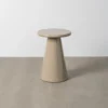 Stolik kawowy boczny GLOSSY 60 cm taupe*Zona-Design New