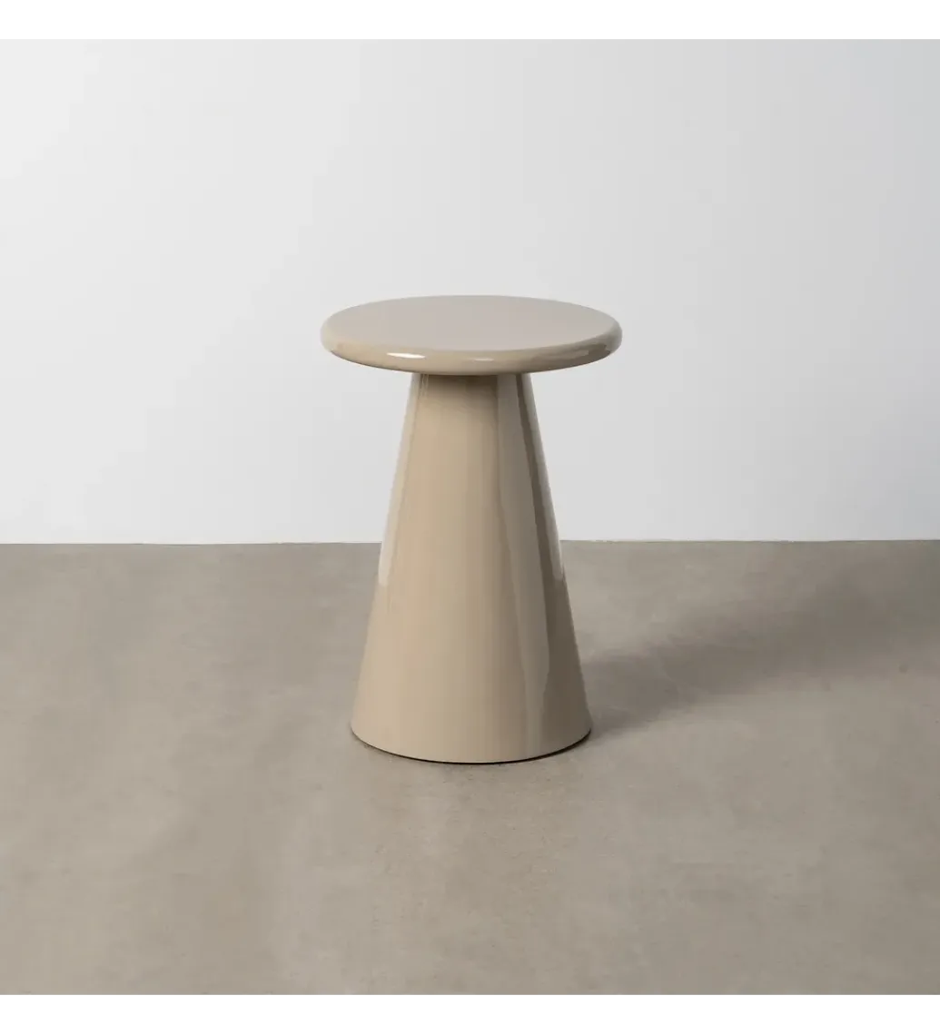 Stolik kawowy boczny GLOSSY 60 cm taupe*Zona-Design New