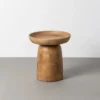 Stolik kawowy boczny KIGDOM 47 cm drewno mango*Zona-Design Best