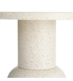 Stolik kawowy boczny KIRENKO 51 cm efekt terrazzo*Zona-Design Best