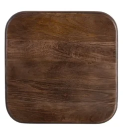 Stolik kawowy boczny KIRITON 45 cm drewno mango*Zona-Design
