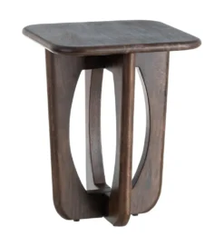 Stolik kawowy boczny KIRITON 45 cm drewno mango*Zona-Design