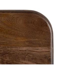 Stolik kawowy boczny KIRITON 45 cm drewno mango*Zona-Design
