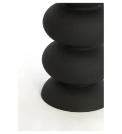 Stolik kawowy boczny KOBODO 80 cm czarny mat*L&L Best