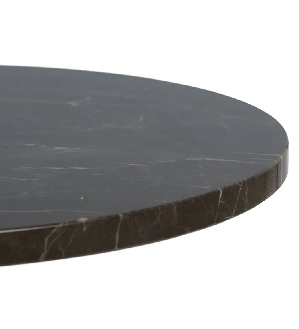 Stolik kawowy boczny KOREMA 53 cm czarny*Zona-Design Best