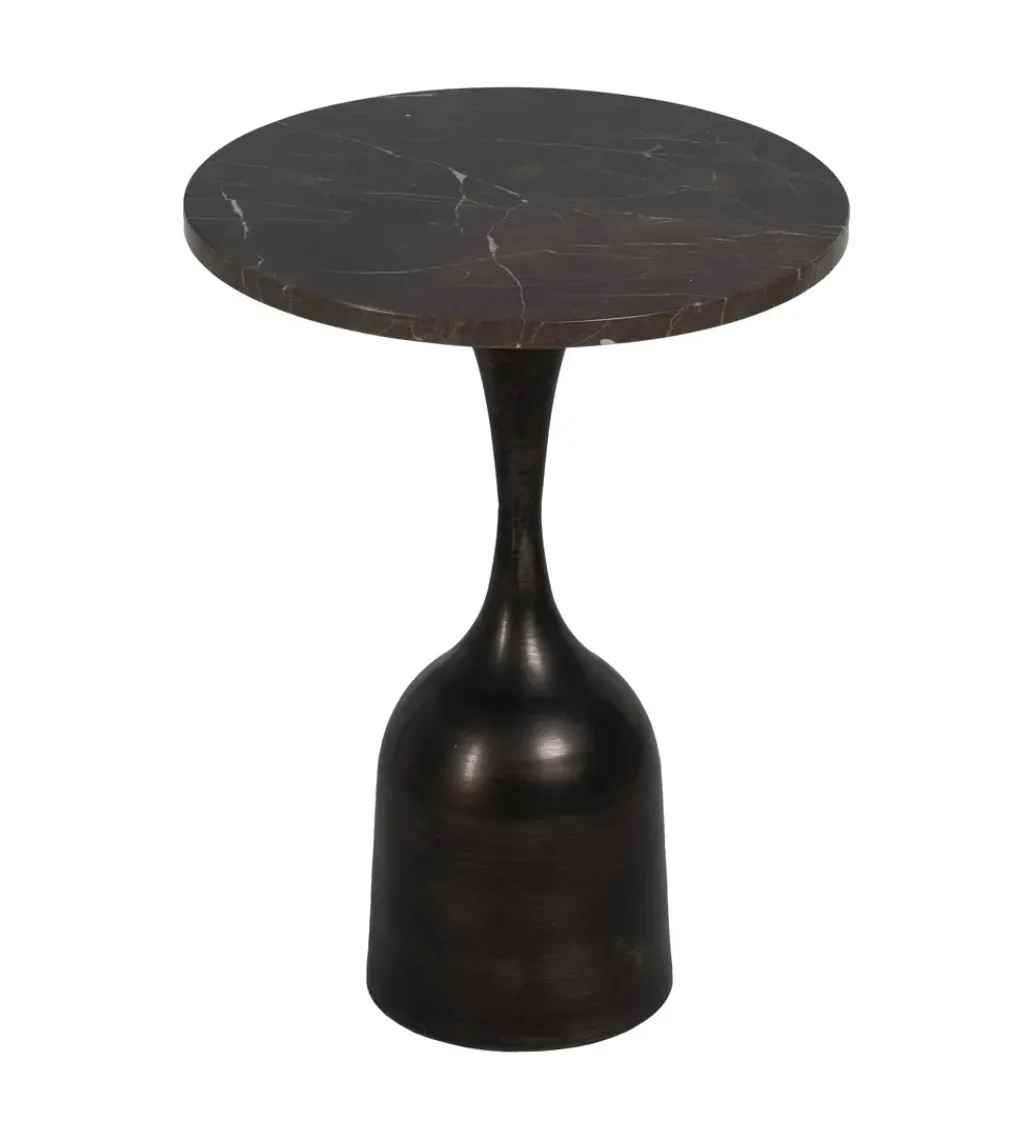 Stolik kawowy boczny KOREMA 53 cm czarny*Zona-Design Best