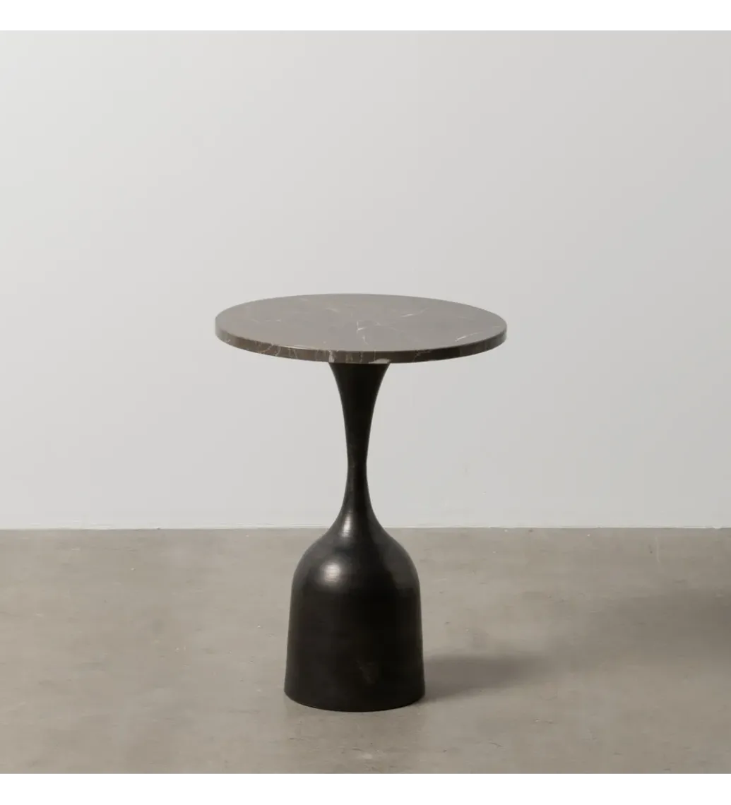 Stolik kawowy boczny KOREMA 53 cm czarny*Zona-Design Best