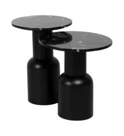 Stolik kawowy boczny KOREMA 54 cm czarny*Zona-Design Hot