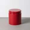 Stolik kawowy boczny LACADO ROJO 40 cm czerwony*Zona-Design Outlet