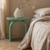Stolik kawowy boczny LACQUER 50 cm zielony*Zona-Design Discount