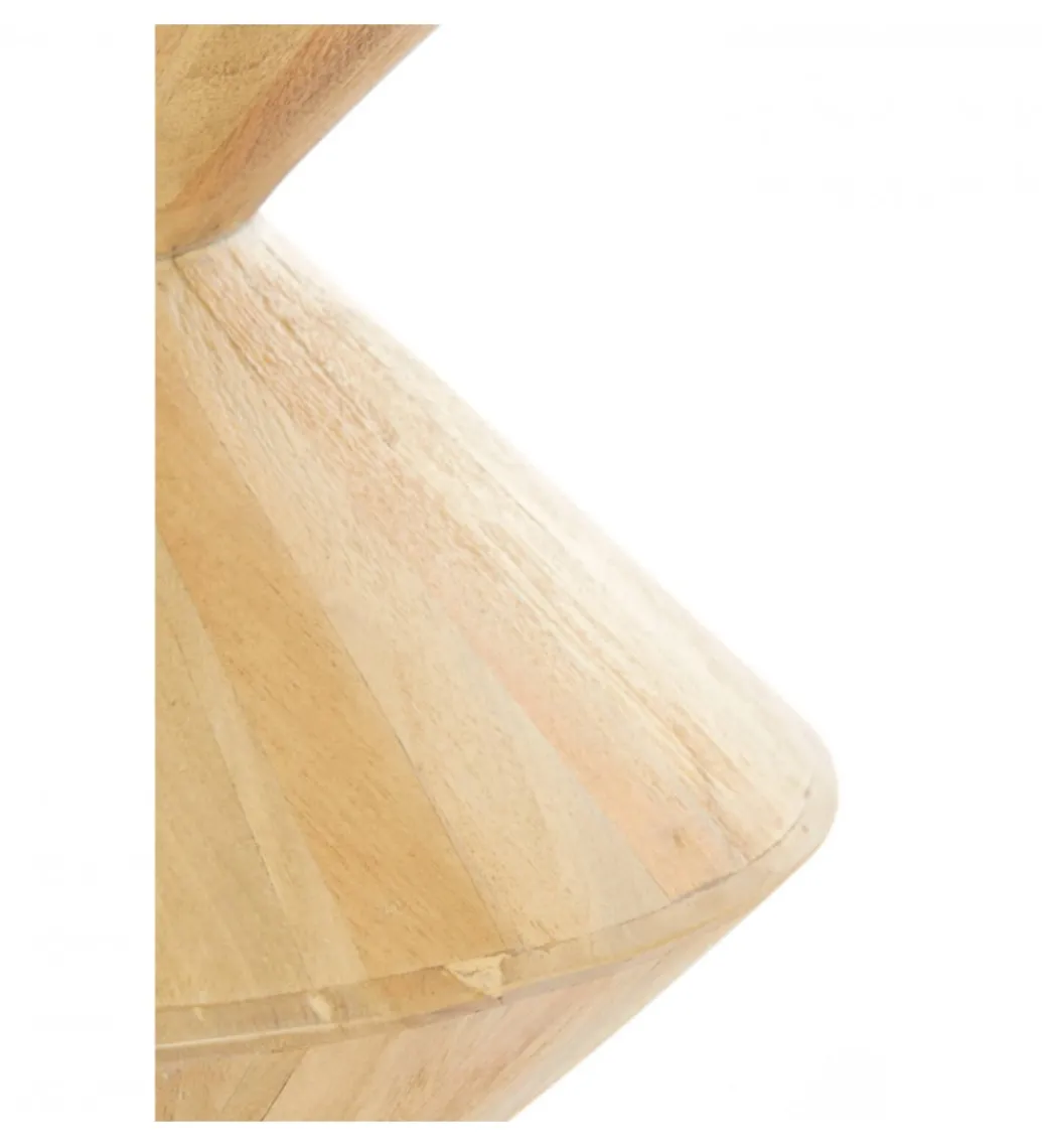 Stolik kawowy boczny LARUS 60 cm drewno mango naturalny*L&L