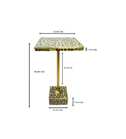 Stolik kawowy boczny LEO 25 x 25 cm*KARE Outlet
