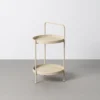 Stolik kawowy boczny LETIT 66 cm beżowy*Zona-Design Hot