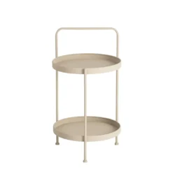Stolik kawowy boczny LETIT 66 cm beżowy*Zona-Design Hot