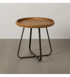 Stolik kawowy boczny LETTYN 62 cm drewno jodły*Zona-Design Hot