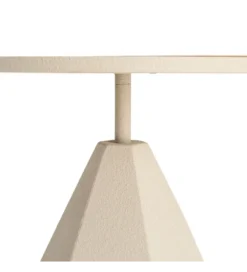Stolik kawowy boczny MARENA 50 cm kremowy*Zona-Design Hot