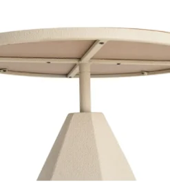 Stolik kawowy boczny MARENA 50 cm kremowy*Zona-Design Hot