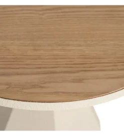 Stolik kawowy boczny MARENA 50 cm kremowy*Zona-Design Hot