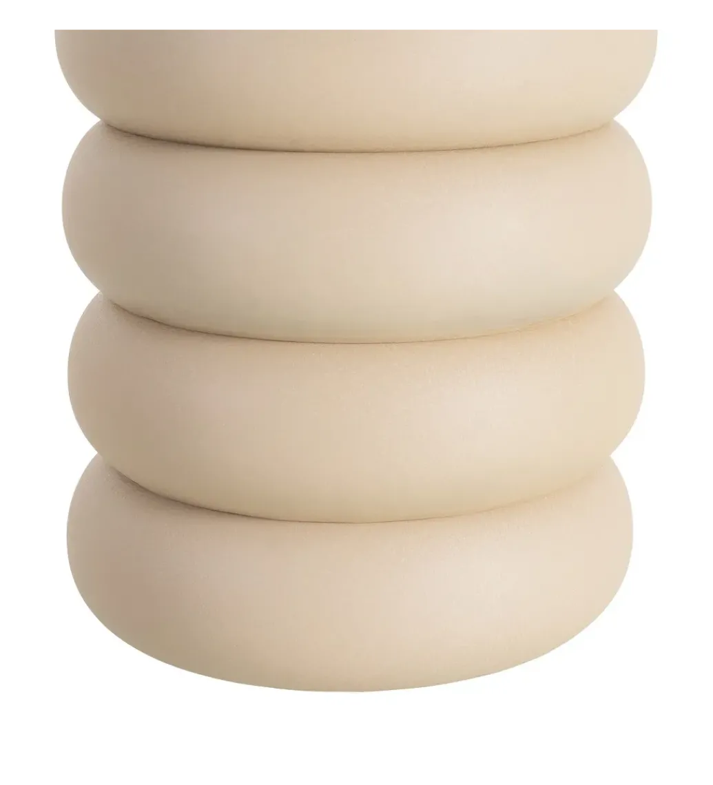 Stolik kawowy boczny MESTAKO 51 cm beżowy*Zona-Design