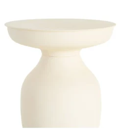 Stolik kawowy boczny MINTEU 51 cm biały*Zona-Design New