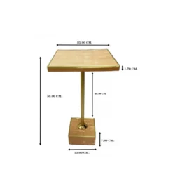 Stolik kawowy boczny MOUNTY 50 cm*KARE Discount