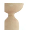 Stolik kawowy boczny MURLA 56 cm beżowy*L&L Discount
