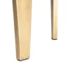 Stolik kawowy boczny NARESTE 50 cm złoty szklany*Zona-Design Sale