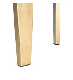 Stolik kawowy boczny NARESTE 50 cm złoty szklany*Zona-Design Sale