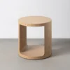 Stolik kawowy boczny NASTARMA 50 cm naturalny*Zona-Design