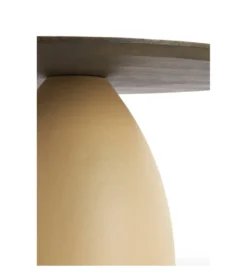 Stolik kawowy boczny OCANA 50 cm naturalny beżowy*L&L Online