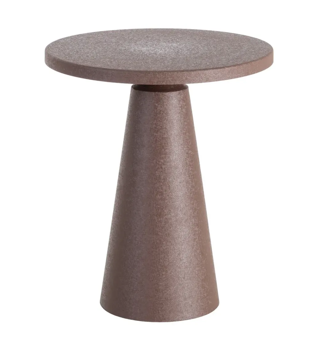 Stolik kawowy boczny OFERAN 61 cm brązowy*Zona-Design New