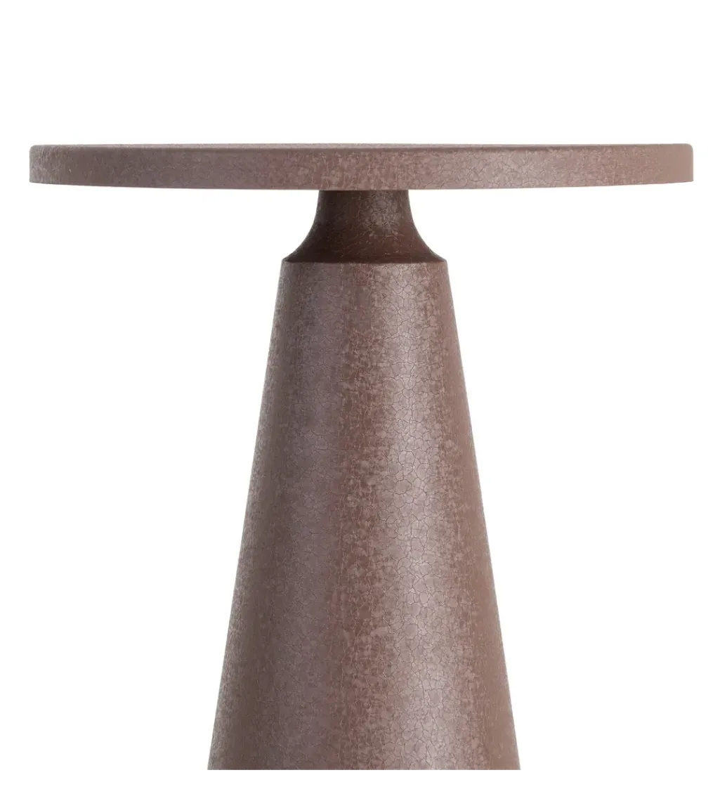 Stolik kawowy boczny OFERAN 61 cm brązowy*Zona-Design New