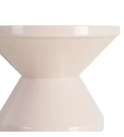 Stolik kawowy boczny PETARNO 47 cm biały*Zona-Design Discount