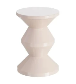 Stolik kawowy boczny PETARNO 47 cm biały*Zona-Design Discount