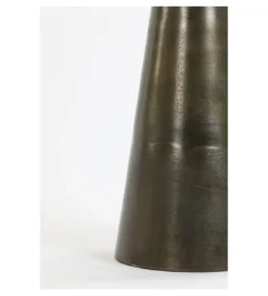 Stolik kawowy boczny PHILOS 61 cm antyczny brąz*L&L Discount