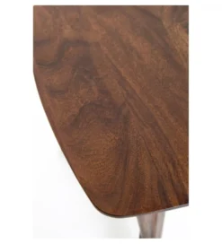 Stolik kawowy boczny QUENZA 50 cm drewno akcja*L&L Sale