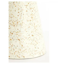 Stolik kawowy boczny SELLA 47 cm kremowy*L&L Outlet