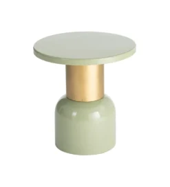 Stolik kawowy boczny SLAVICM 51 cm morski zielony*Zona-Design Online
