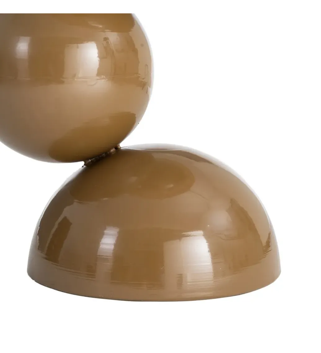 Stolik kawowy boczny SYLVIAM 58 cm brązowy naturalny*Zona-Design New