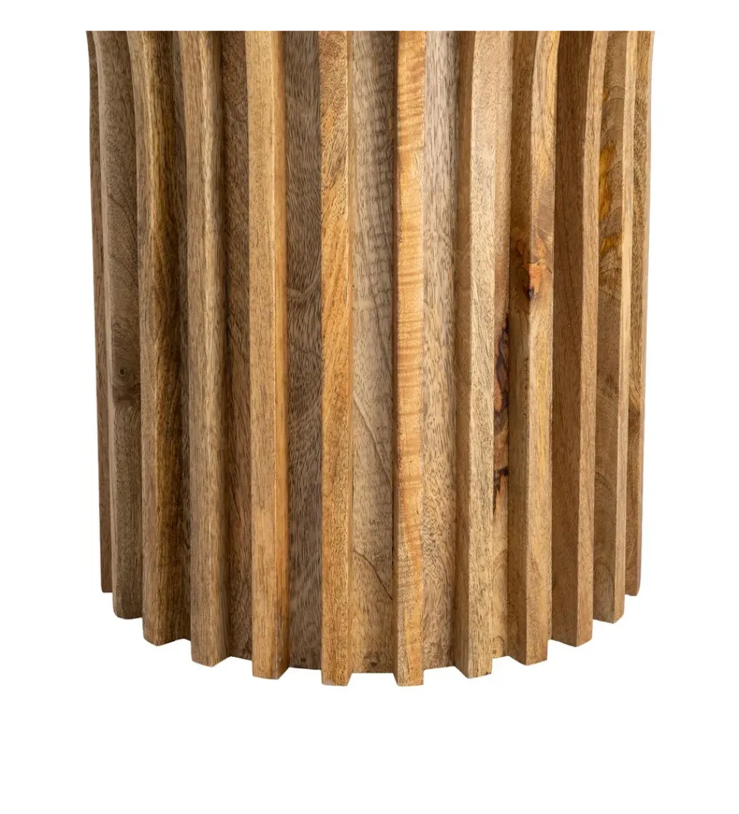 Stolik kawowy boczny TEKALEMA 62 cm drewno mango*Zona-Design New