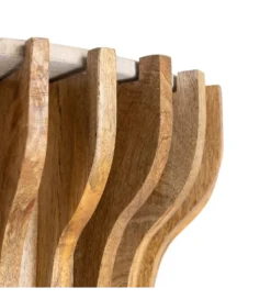 Stolik kawowy boczny TEKALEMA 62 cm drewno mango*Zona-Design New