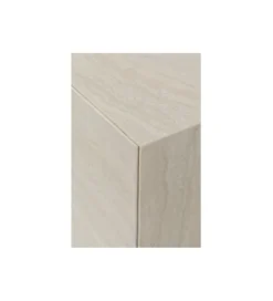Stolik kawowy boczny TRAVERTINO 45 x 45 cm naturalny*KARE Outlet