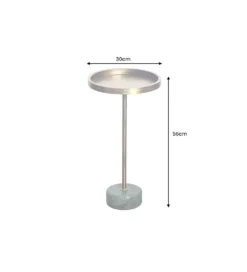 Stolik kawowy boczny TRAYFUL 60 cm złoty*Invicta Interior Hot