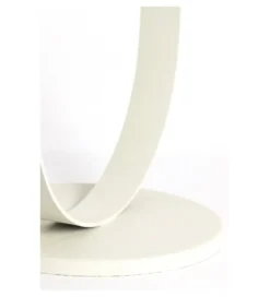 Stolik kawowy boczny TRIANA 65 cm kremowy mat*L&L