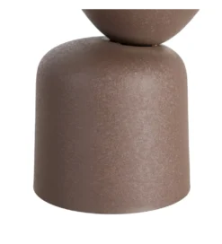 Stolik kawowy boczny VATENI 36 cm brązowy*Zona-Design Online