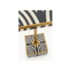 Stolik kawowy boczny ZEBRA 25 x 25 cm*KARE Clearance