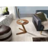 Stolik kawowy BOHA 45 cm drewno sheesham*WOHNLING, GERMANY Clearance