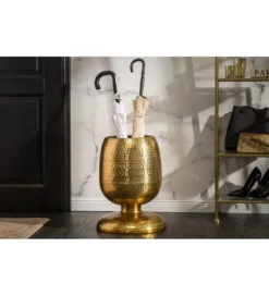 Stolik Kawowy BRILANT 36 Cm W Kolorze złotym*Invicta Interior